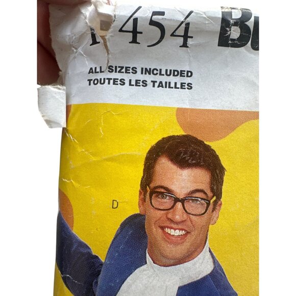 CUT Butterick P454 Sewing Pattern Austin Powers Misses/Mens Costumes XS-XL Vinta - Picture 2 of 6
